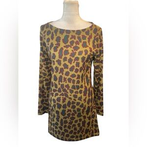 Nally and Millie Long Sleeve Knee Length Dress Sz Medium- NWOT